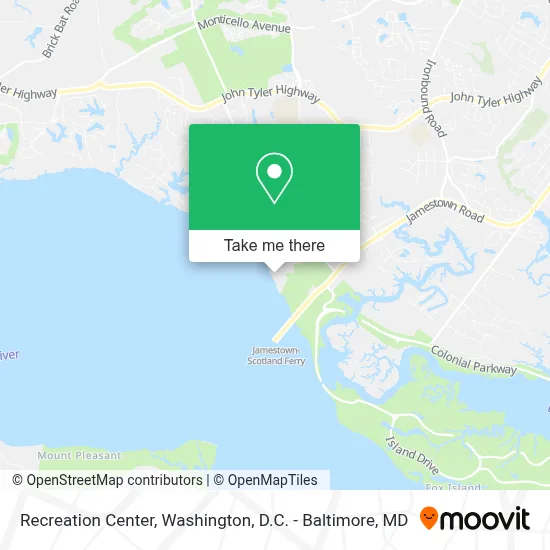 Recreation Center map