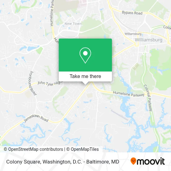 Colony Square map