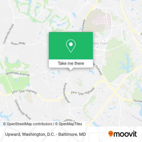 Upward map