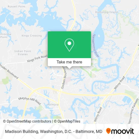 Madison Building map