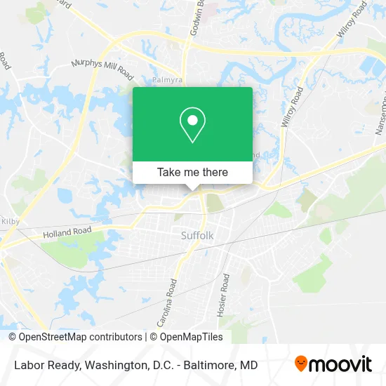 Labor Ready map