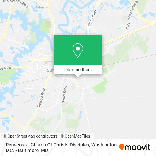 Penecostal Church Of Christs Disciples map