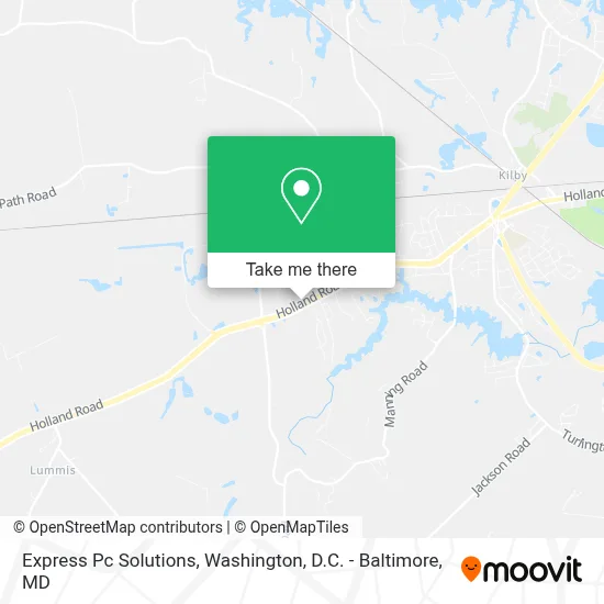 Express Pc Solutions map