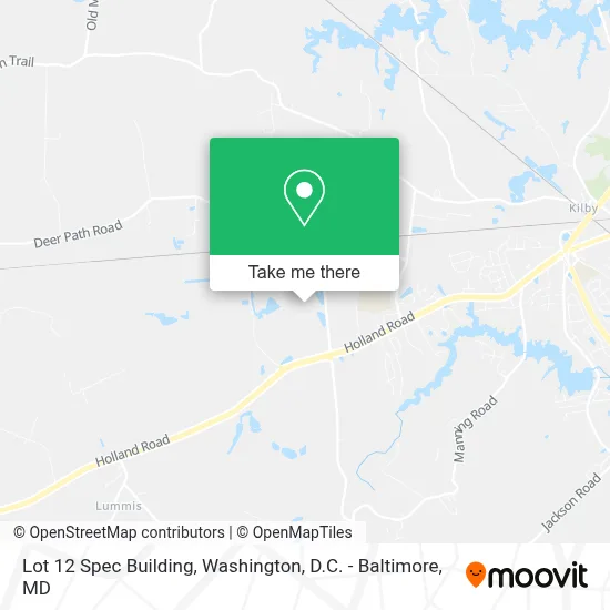 Lot 12 Spec Building map