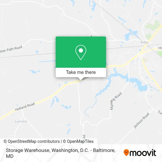 Storage Warehouse map