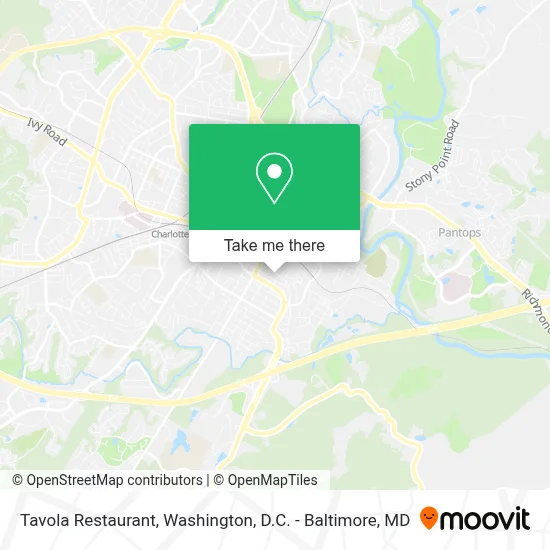 Tavola Restaurant map