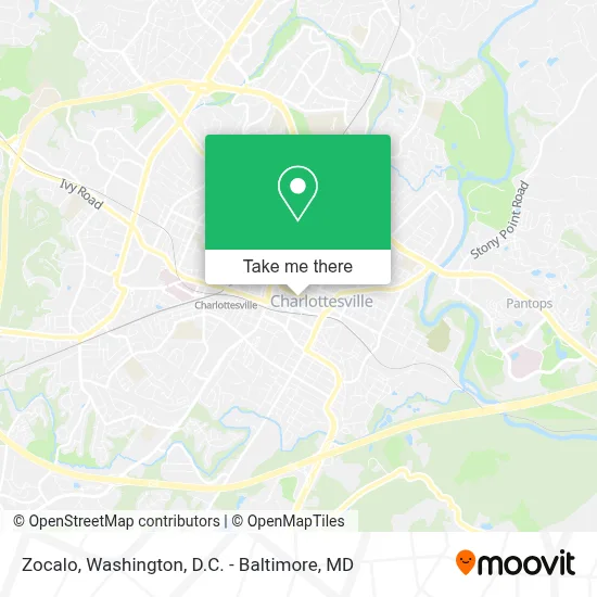 Zocalo map