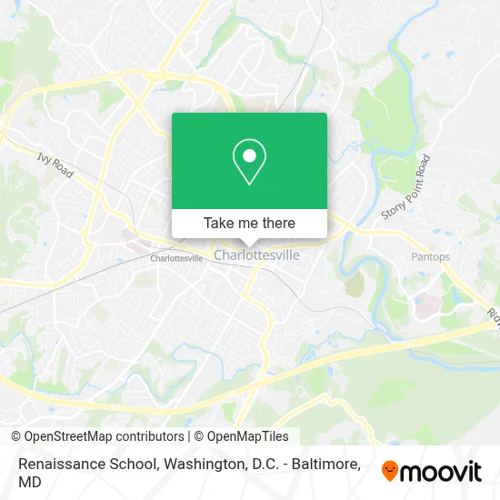 Renaissance School map