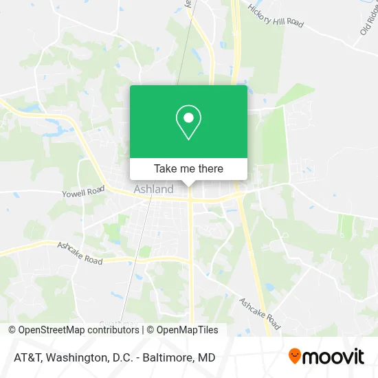 At&T map