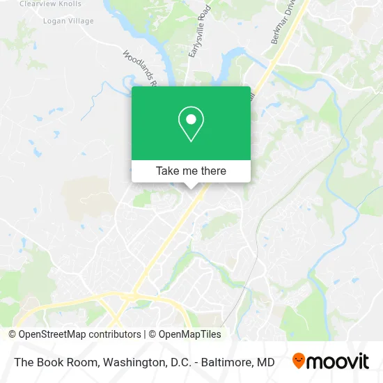 The Book Room map