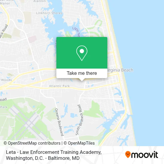 Leta - Law Enforcement Training Academy map