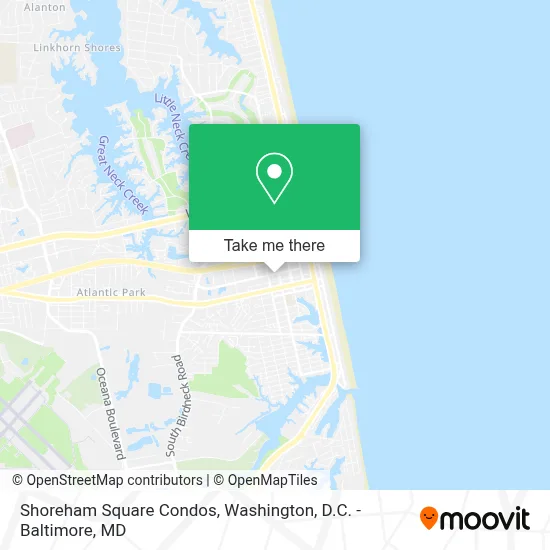 Shoreham Square Condos map
