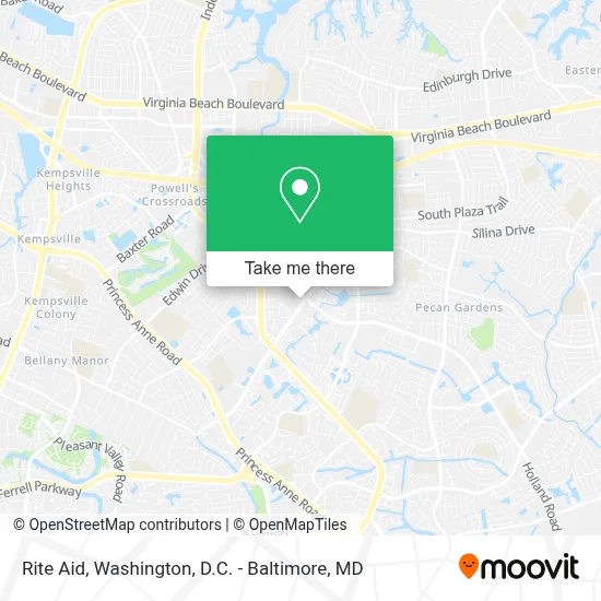 Rite Aid map