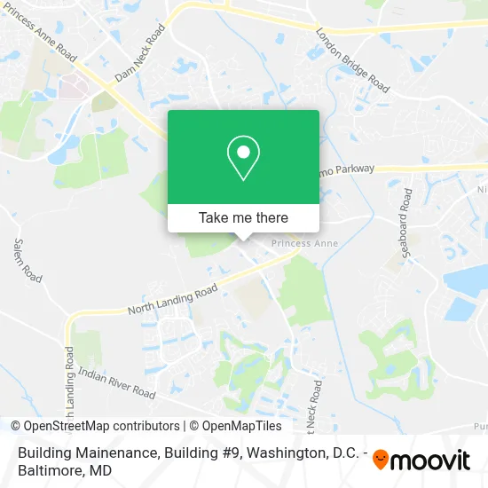 Building Mainenance, Building #9 map