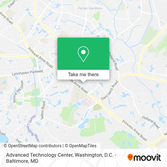 Advanced Technology Center map