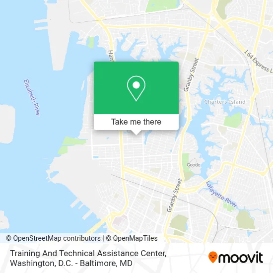 Training And Technical Assistance Center map