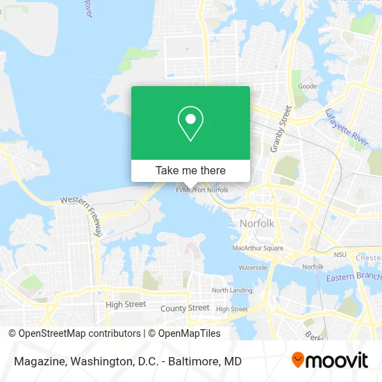 Magazine map