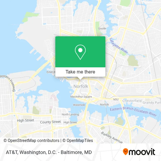 At&T map