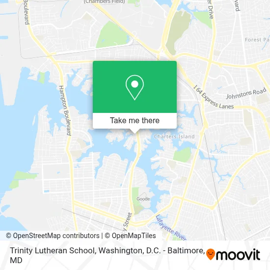 Trinity Lutheran School map