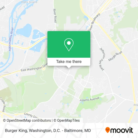 Burger King map