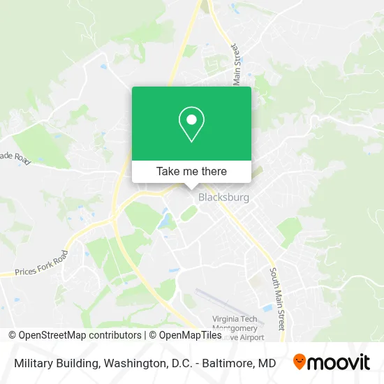 Military Building map