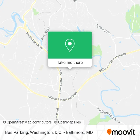 Bus Parking map