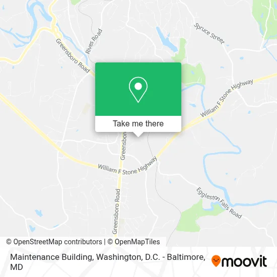 Maintenance Building map