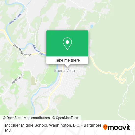 Mccluer Middle School map