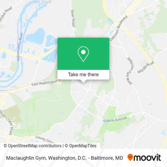 Maclaughlin Gym map