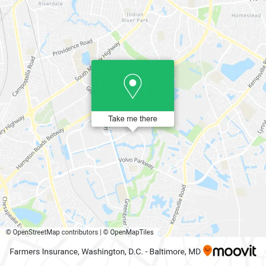 Farmers Insurance map