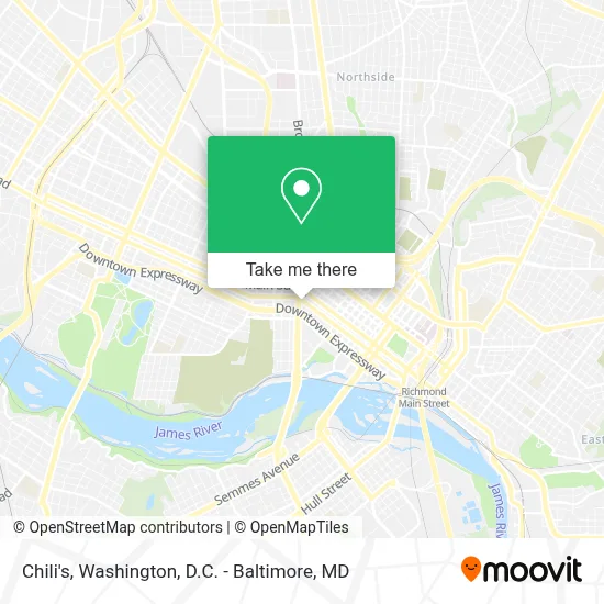 Chili's map