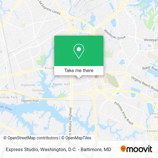 Studio Express map