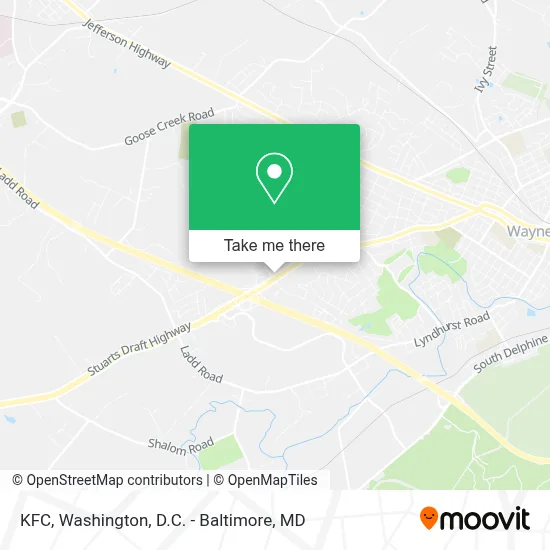 Kfc map