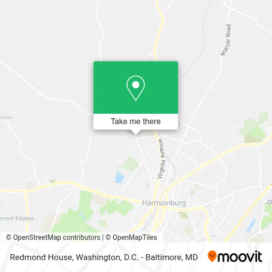 Redmond House map