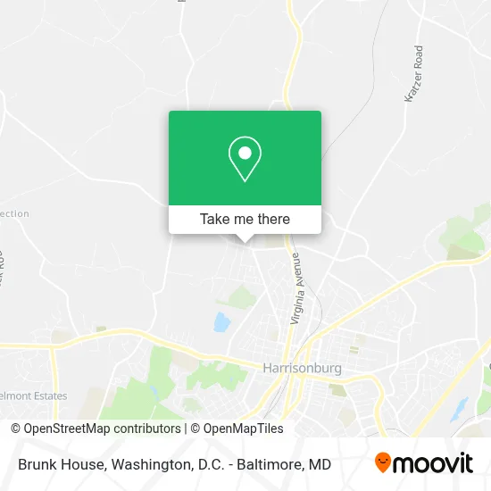 Brunk House map