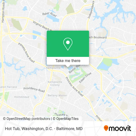 Hot Tub map
