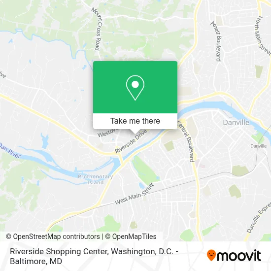 Riverside Shopping Center map