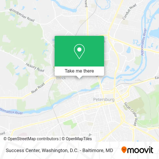 Success Center map