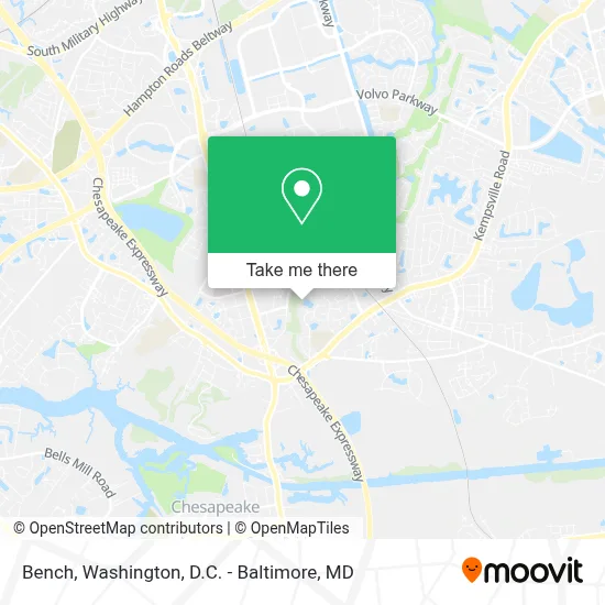 Bench map