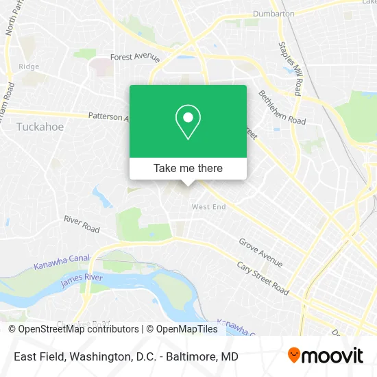 East Field map