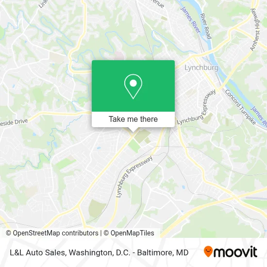 L&L Auto Sales map