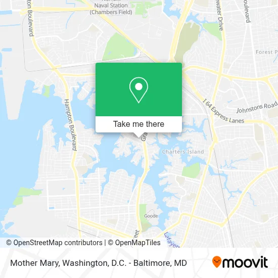 Mother Mary map