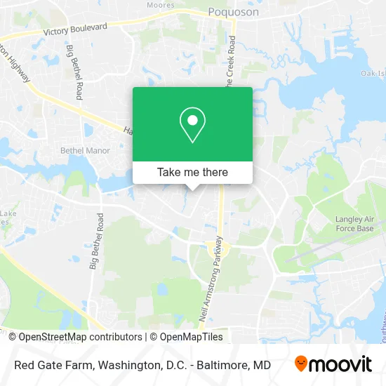 Red Gate Farm map
