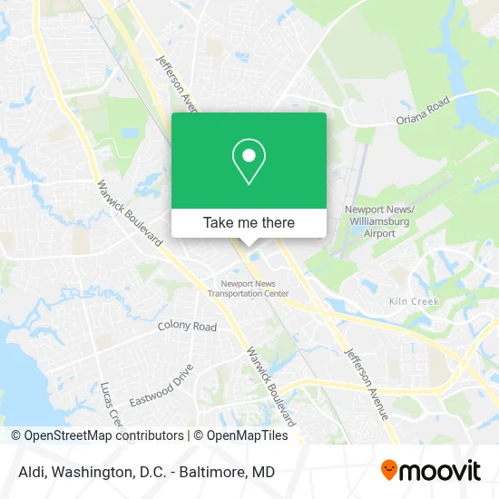 Aldi map