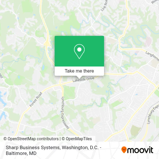 Sharp Business Systems map