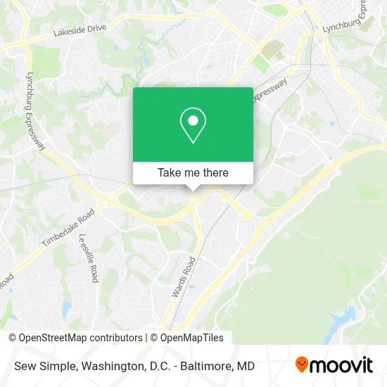 Sew Simple map