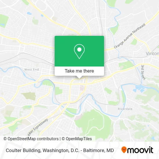 Coulter Building map