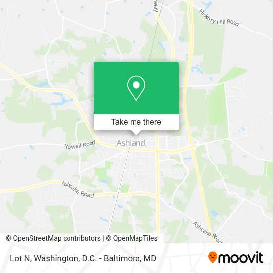Lot N map