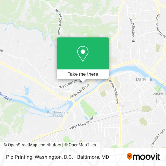 Pip Printing map