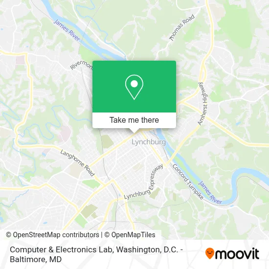 Computer & Electronics Lab map